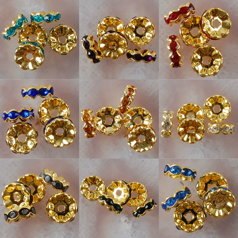 5Pcs 3x10mm Multicolor Crystal - Jewelry Making Classes reseña y precio