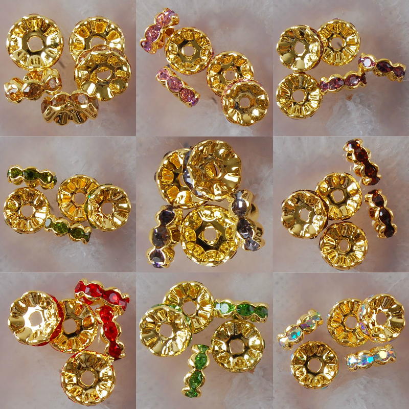 5Pcs 3x10mm Multicolor Crystal - Jewelry Making Classes reseña y precio