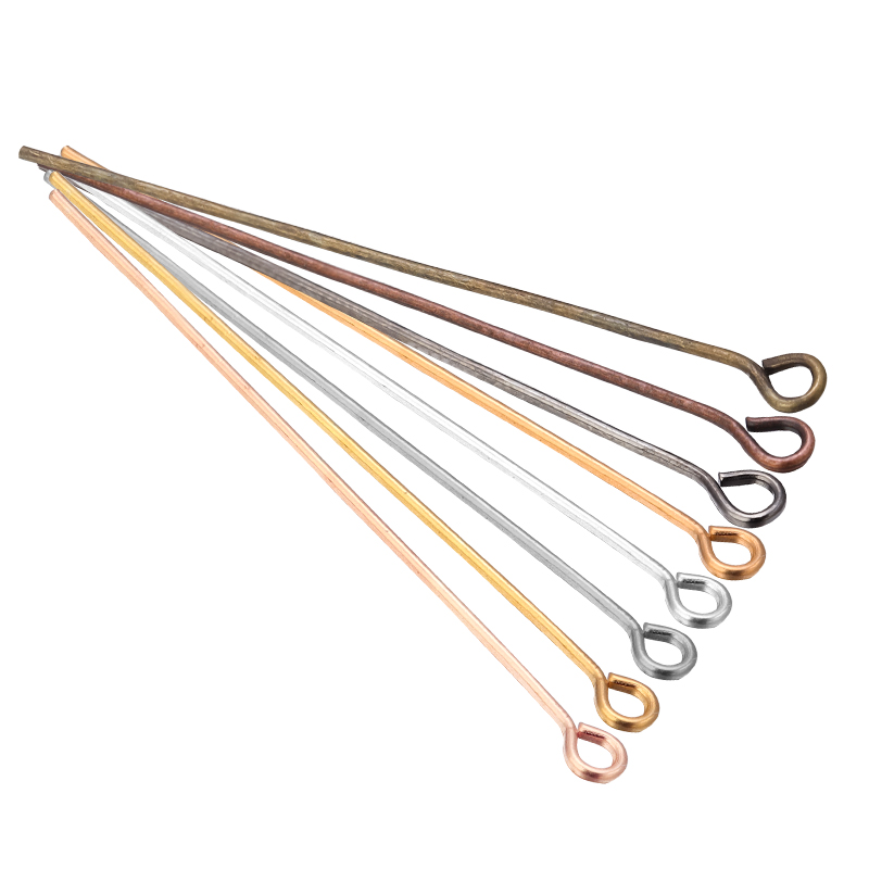 100Pcs/Lot Gold/KC Gold/Red co - Jewelry Making Rivets reseña y precio