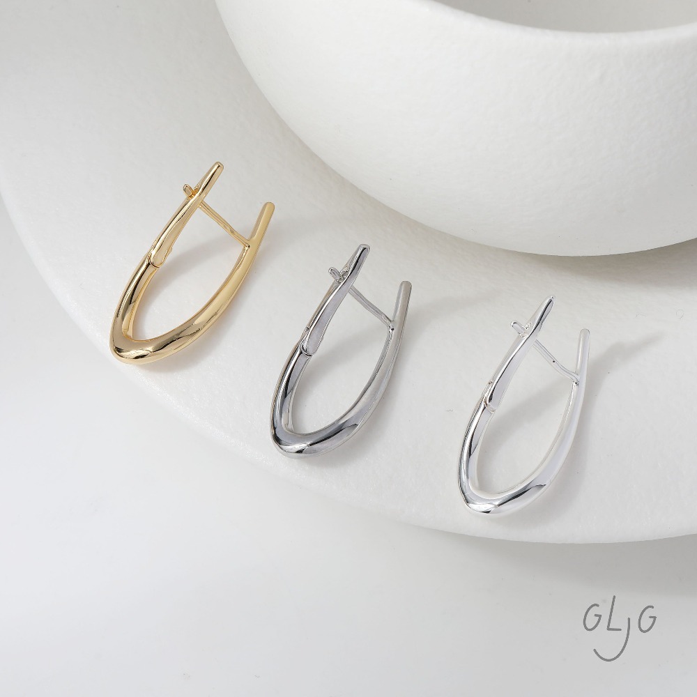 4PCS Twisted Shape Ear Studs D - Jewelry Making Earring Supplies reseña y precio