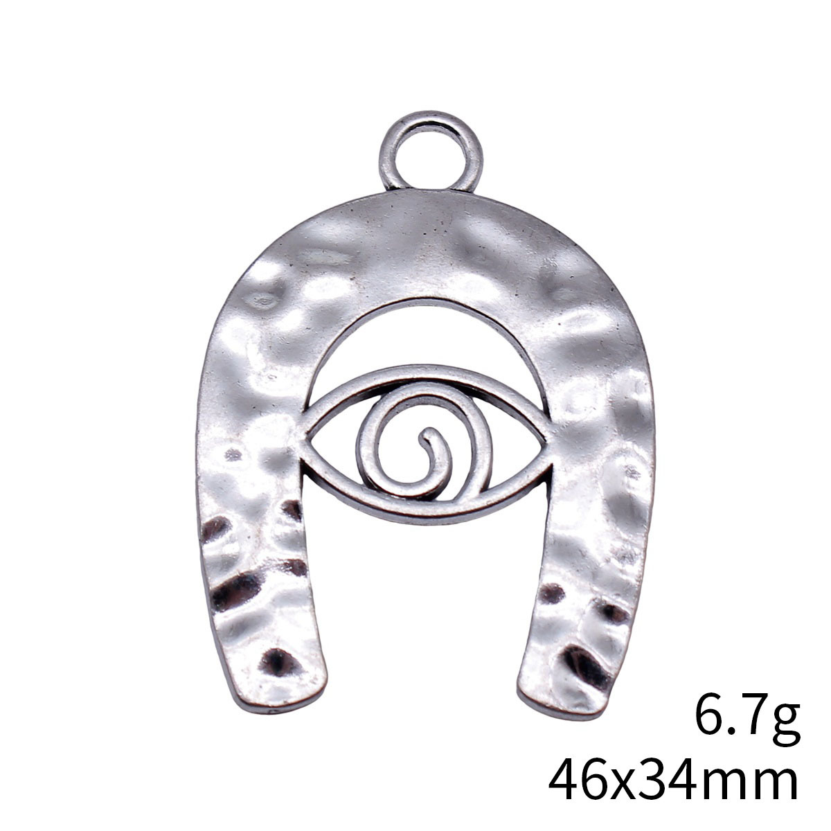 5pcs 46x34mm Antique Silver Co - Jewelry Making Hammer reseña y precio