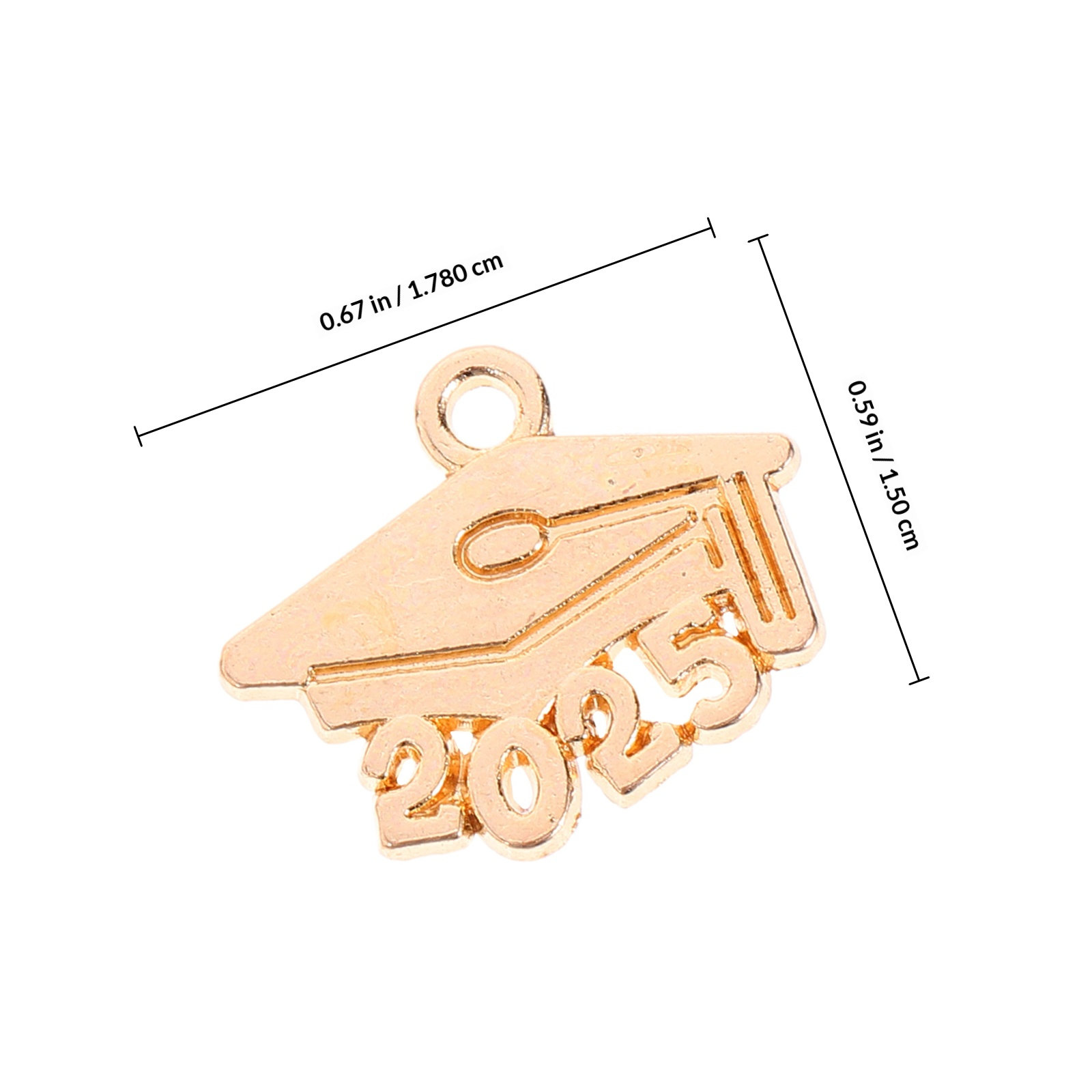 100Pcs Graduation Cap Pendants - Jewelry Making Classes reseña y precio