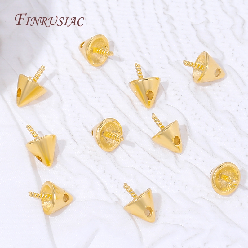 18K Gold Plated Cone Screw Pea - Jewelry Making Drill reseña y precio