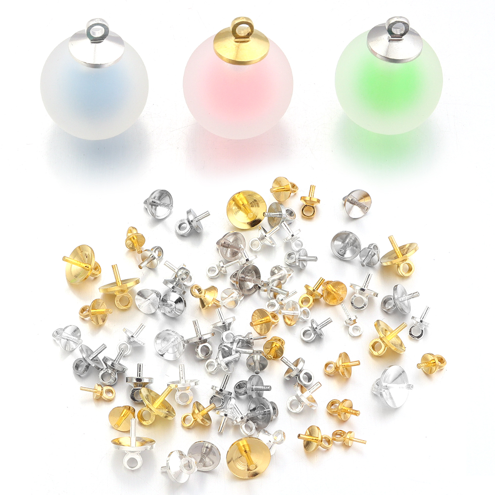20-100Pcs/Lot Metal Charms Scr - Jewelry Making With Beads reseña y precio