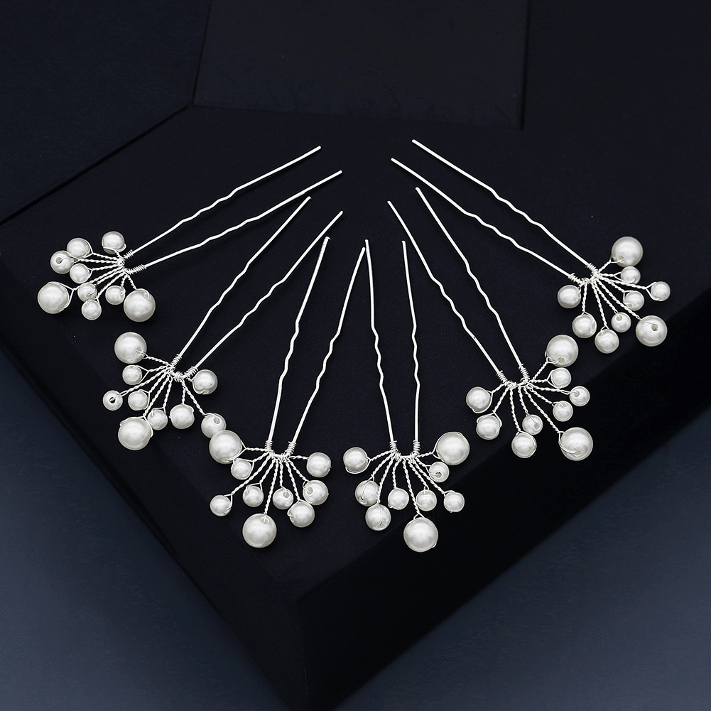 Vintage Pearl Flower Hairpin S - Jewelry Making With Beads reseña y precio